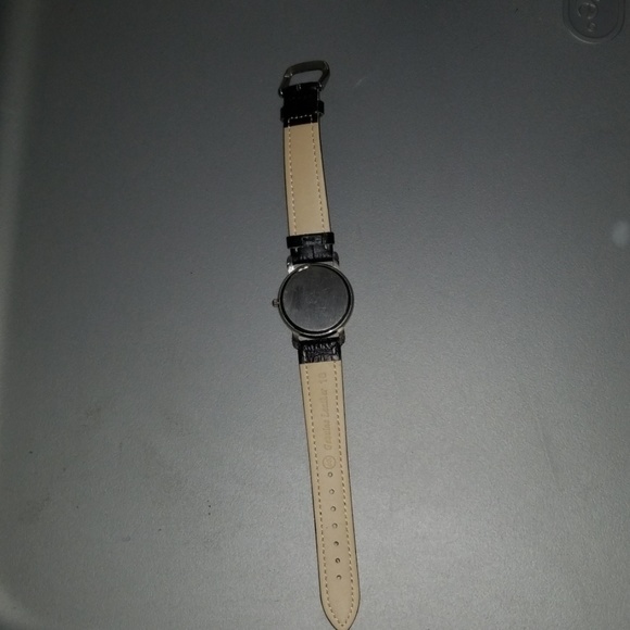 SOLD Pedre Goofy Backwards Watch Silvertone Metal - Picture 5 of 8